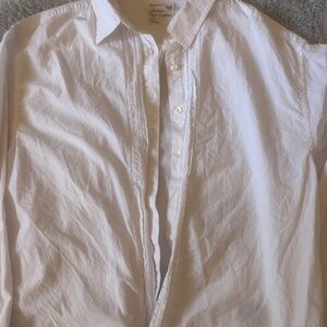 Elegant White Men's Shirt